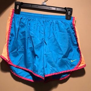 Blue Nike Dri-fit shorts